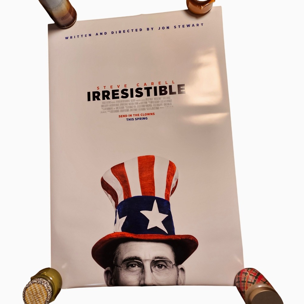 Irresistible‎ 2020 Original Advance Movie Poster 27x40 Steve Carell D/S